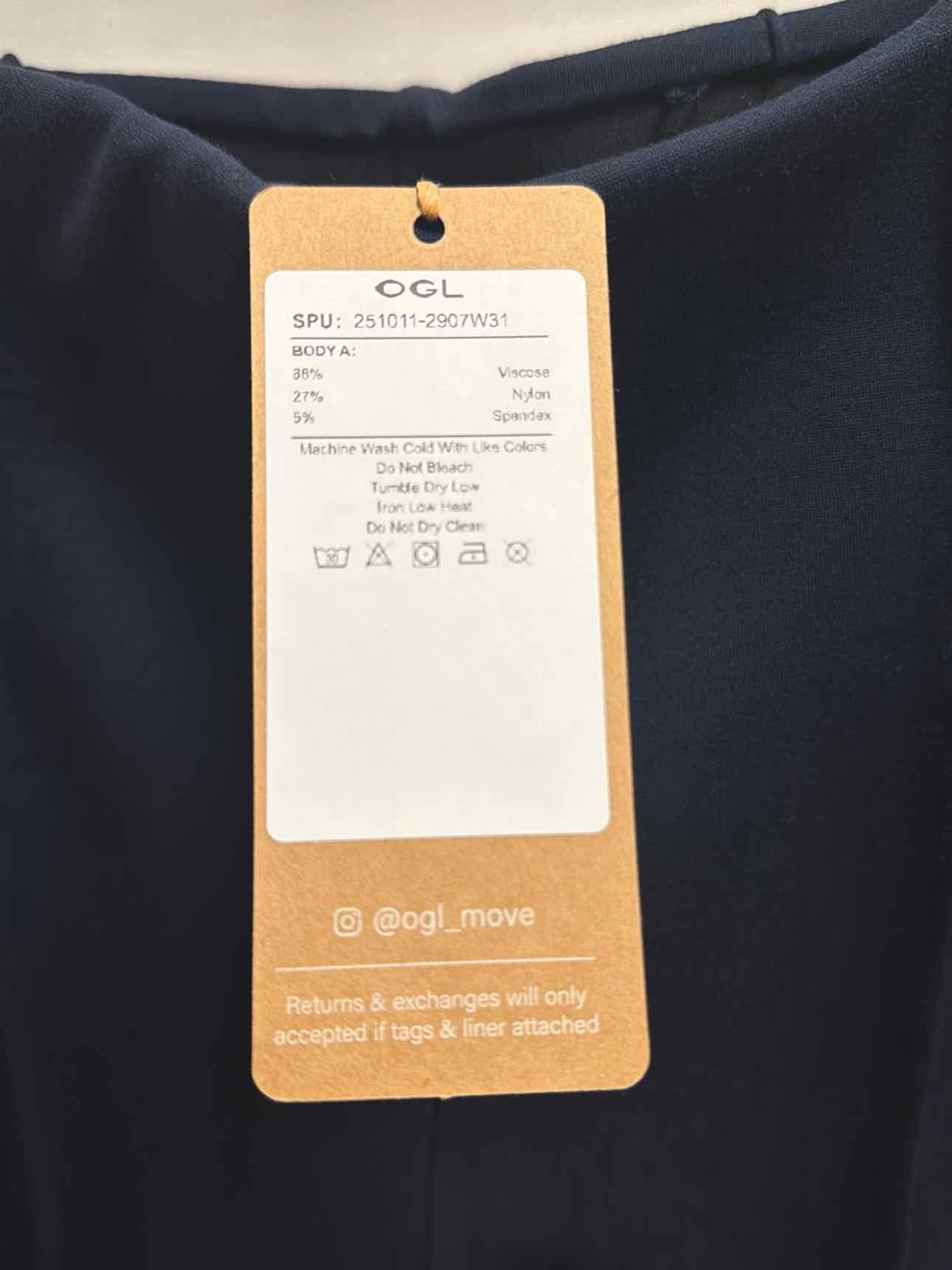 OGL Size M Navy Active Pant