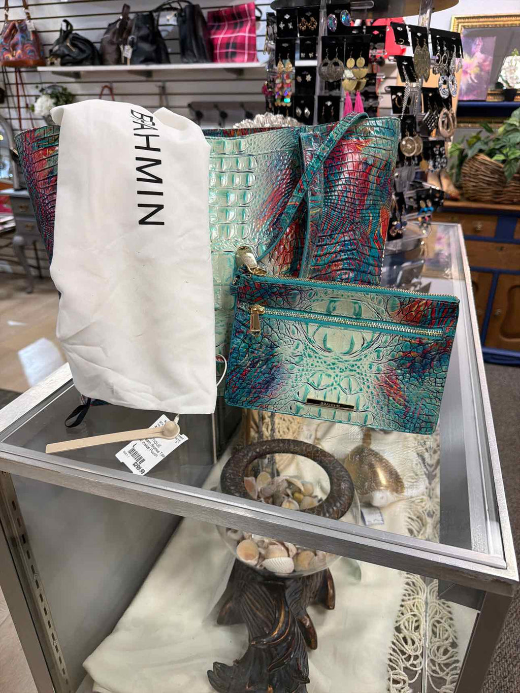 Brahmin Peacock Handbag