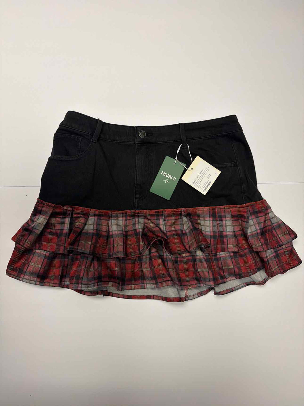 Halara Size L Plaid Skirt