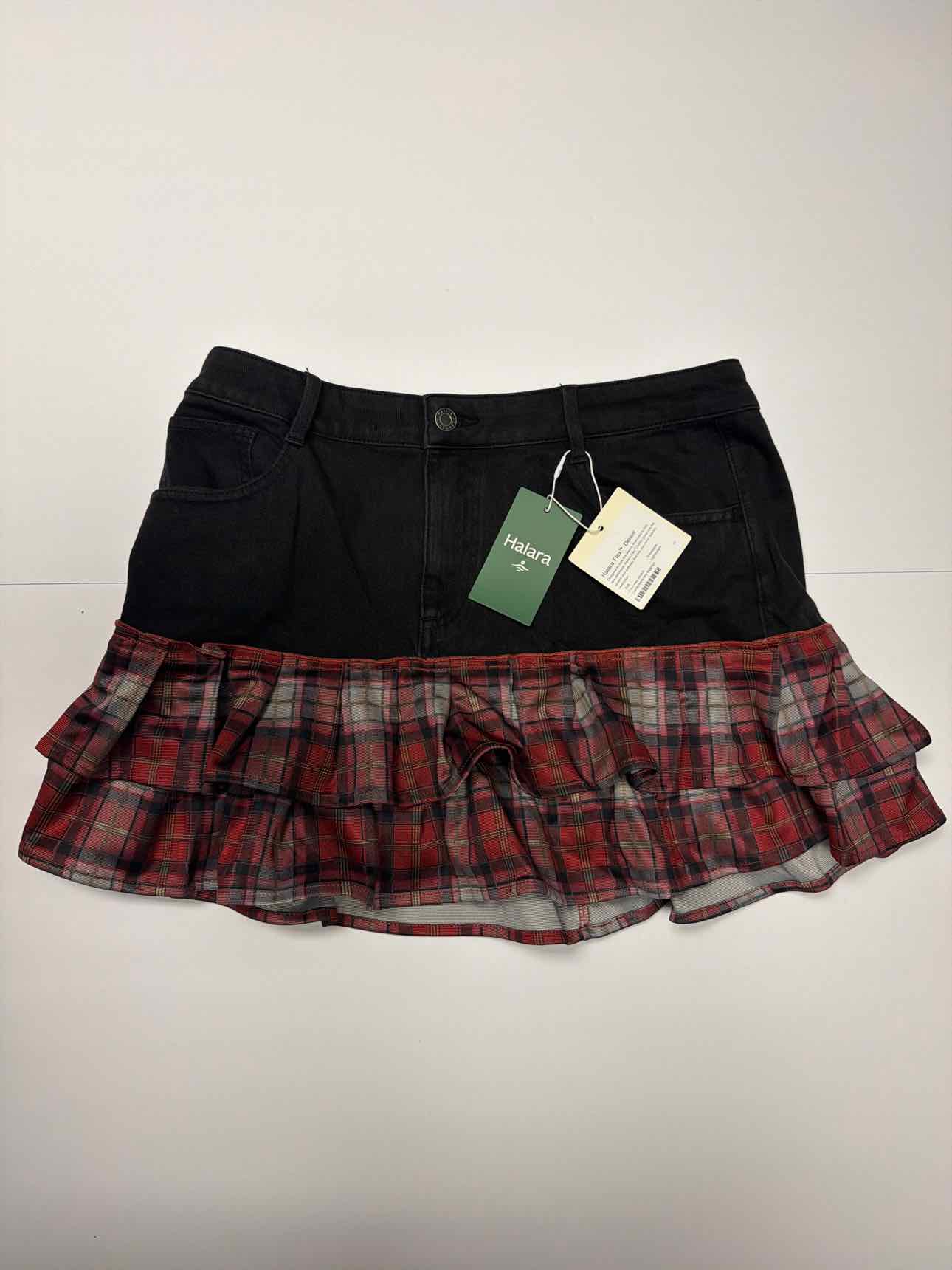 Halara Size L Plaid Skirt
