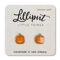 Jack O' Lantern Earrings // Halloween Earrings