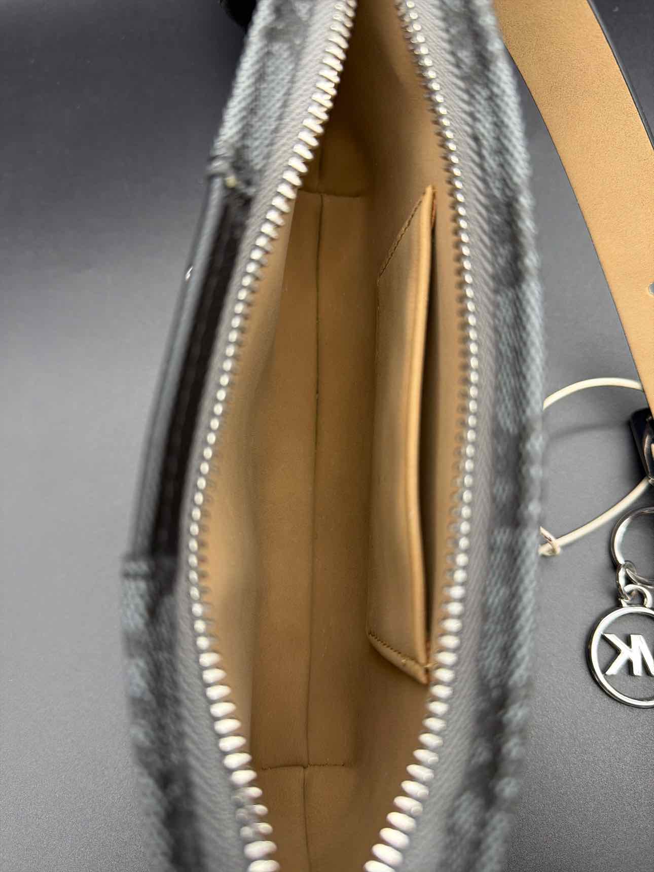 Michael Kors Grey & Black Fanny Pack