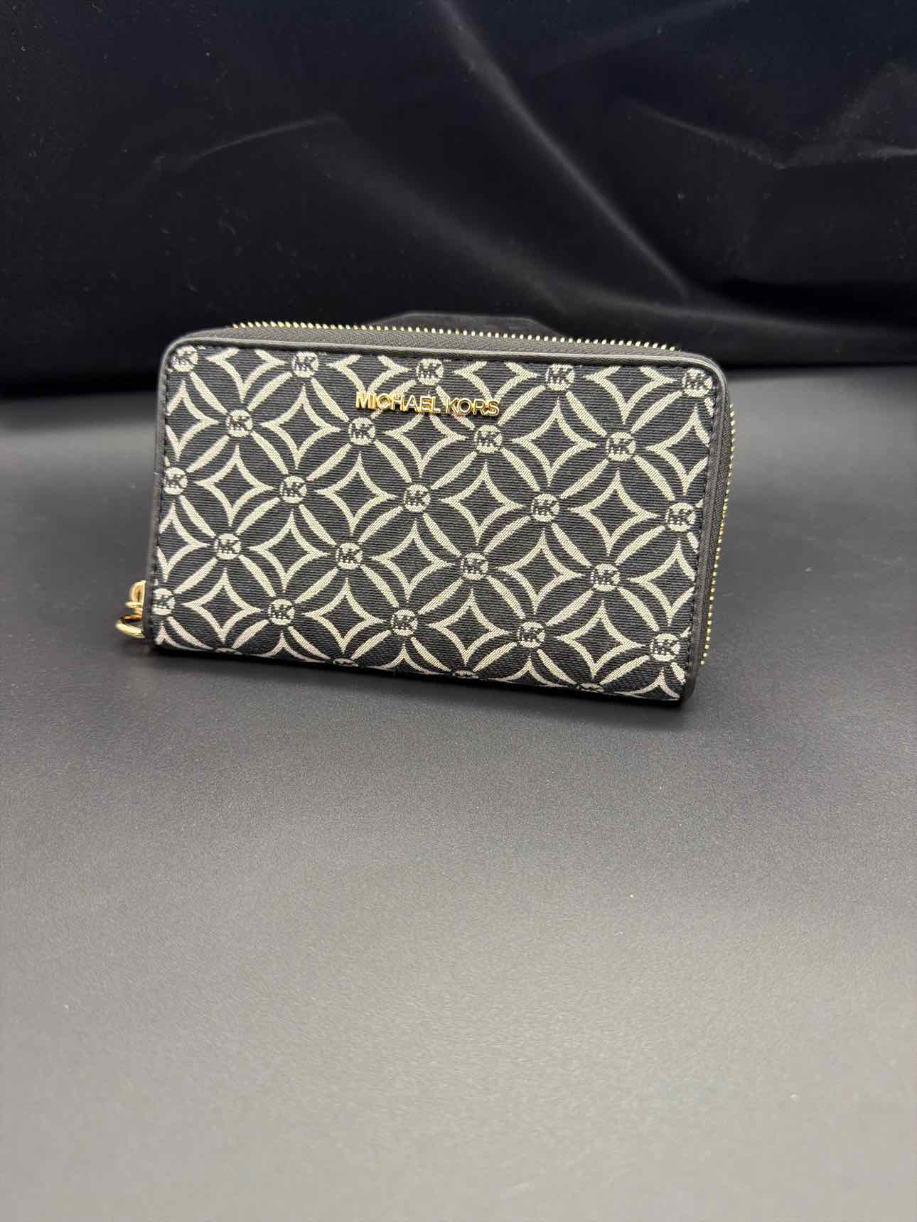 Michael Kors Black Print Wallet