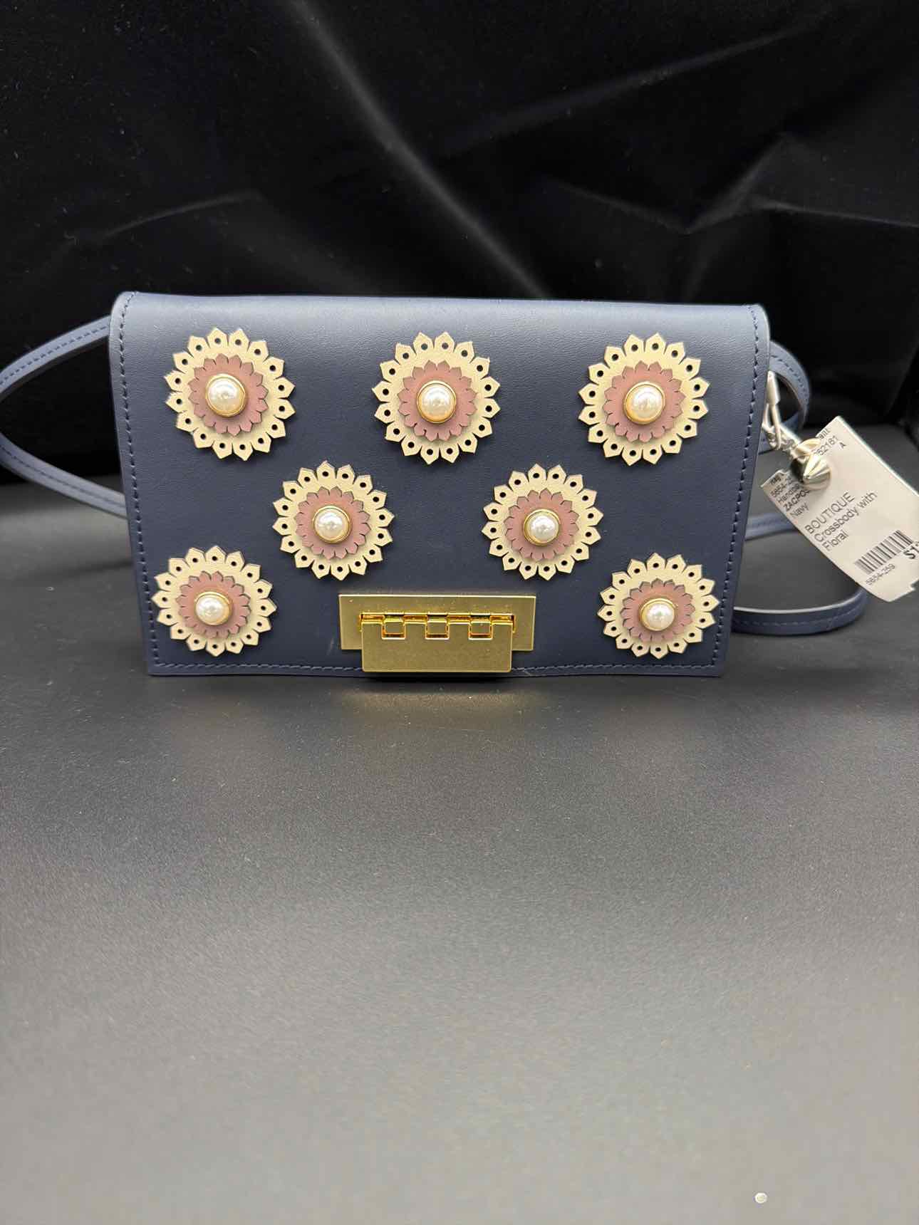 ZACPOSEN Navy Handbag