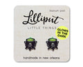 Cauldron Earrings - GLOW IN THE DARK / Halloween Earrings