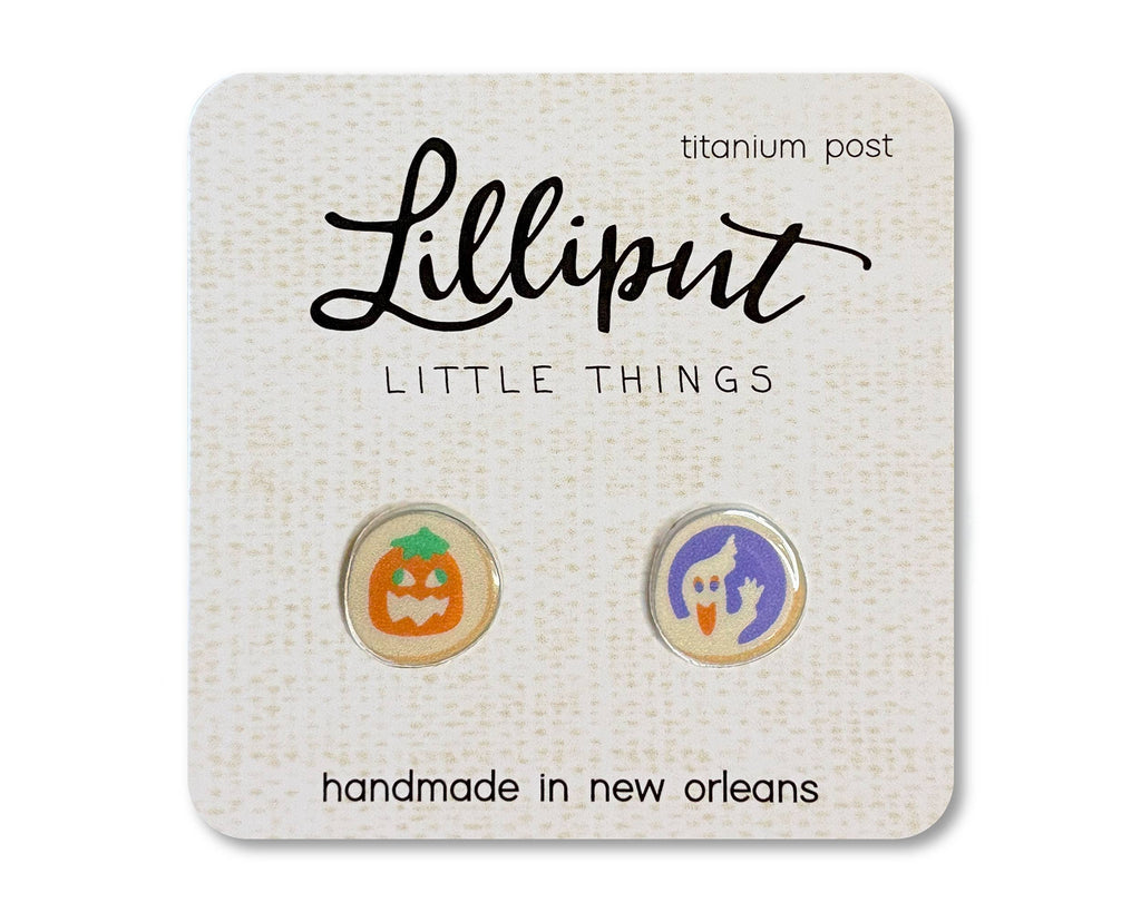 LIMITED - Halloween Cookie Earrings // Halloween Earrings