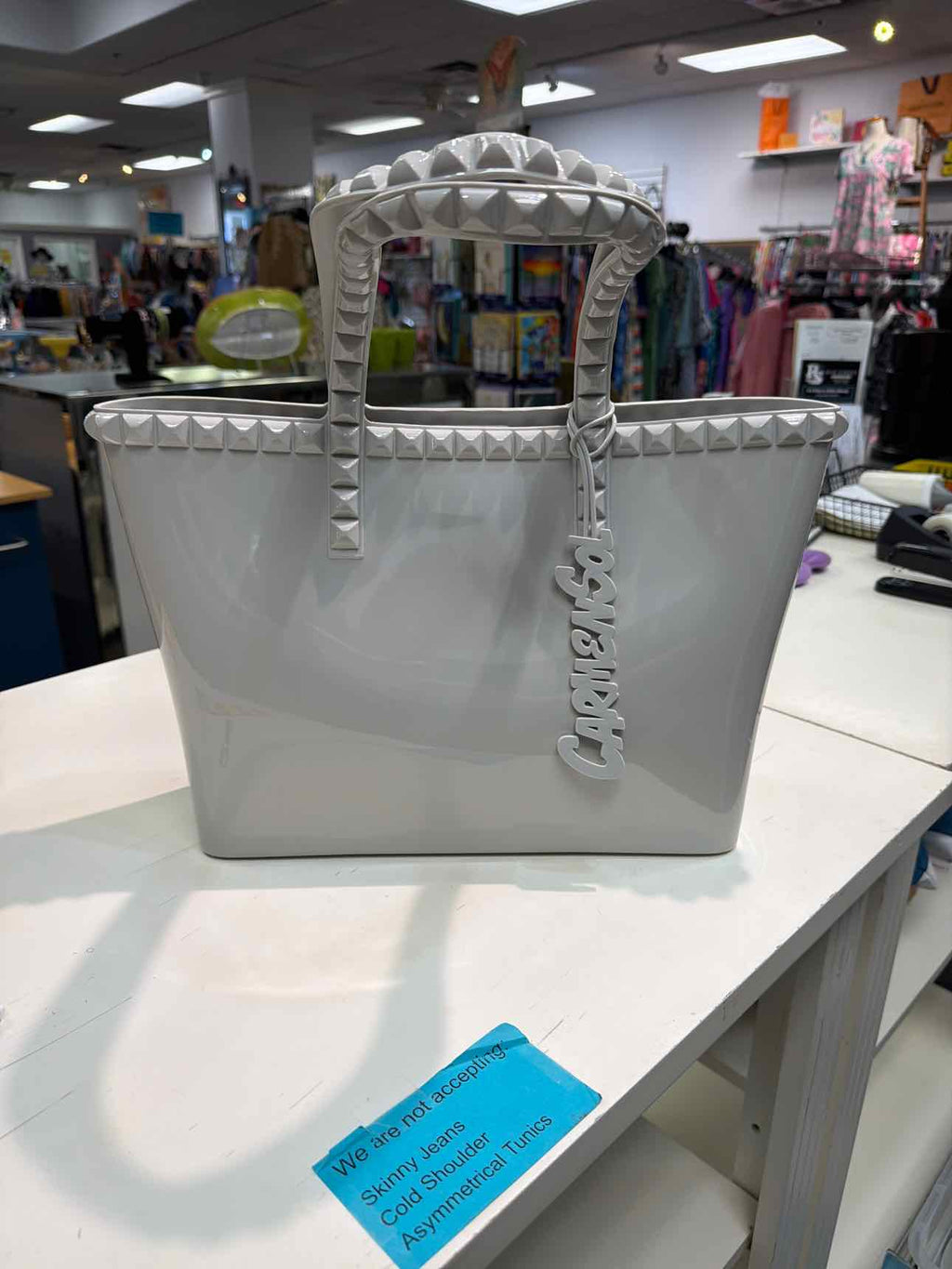 CARMEN SOL grey Tote