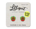 Poison Apple Earrings GLOW IN THE DARK
