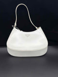 Prada Off White Patent Handbag