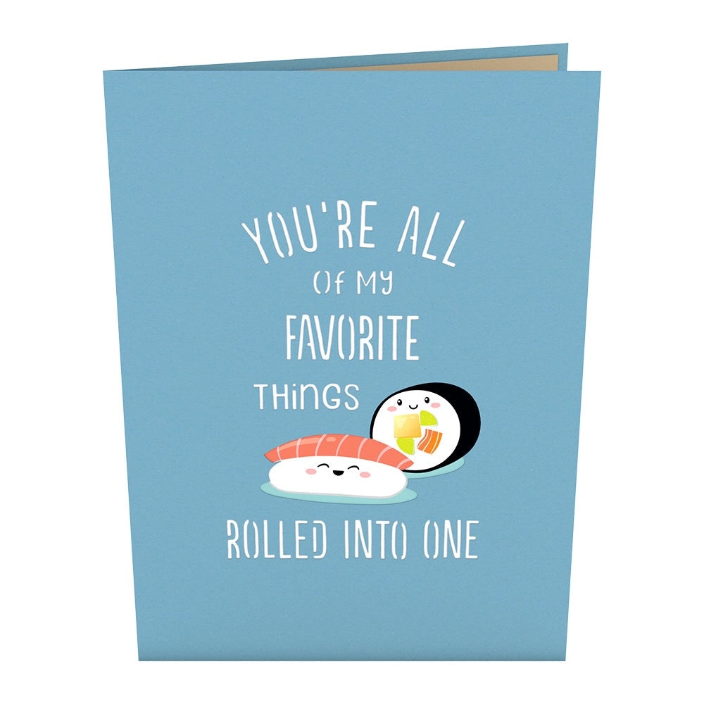You're All My Favorite Things Lovepop Card